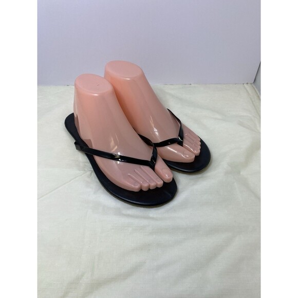 Easy spirit black flip-flops  basic 6.5 M - Picture 1 of 7